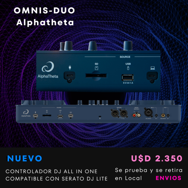 AlphaTheta OMNIS-DUO - Image 2