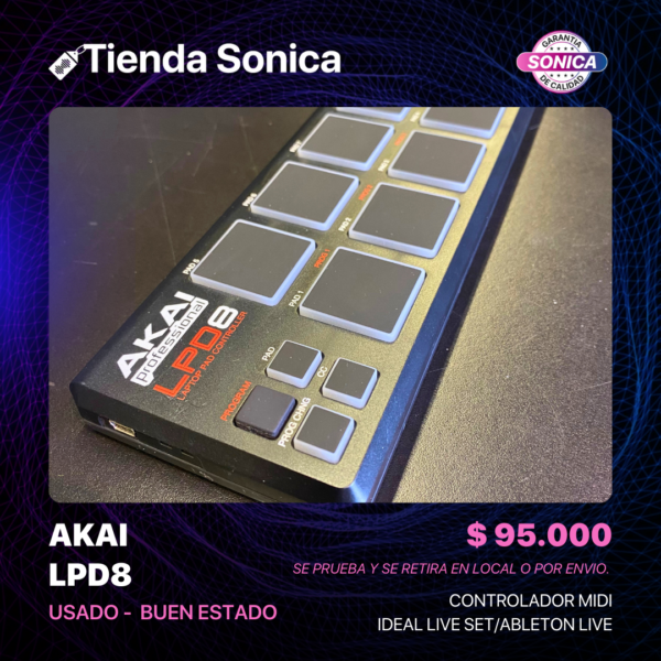 AKAI LPD8 - Image 2