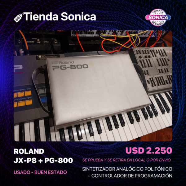 Roland JX P8 + PG-800 - Image 2